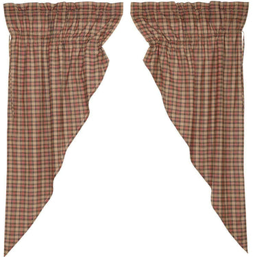 Crosswoods Prairie Short Panel Curtain Set of 2 63x36x18 - The Fox Decor